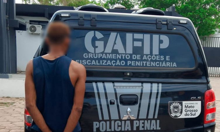 Homem acusado de furtar fiação elétrica em unidades de saúde é preso pela Polícia Penal