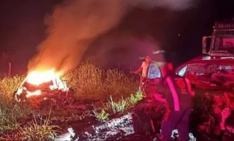 Tragédia na BR-060: Três vítimas fatais em colisão que resultou em incêndio de veículo