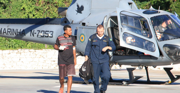 Trabalhador que teve três dedos decepados é resgatado pela Marinha em fazenda no Pantanal