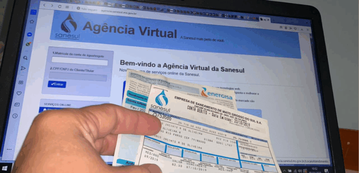 Contas de água e esgoto da Sanesul terão reajuste em 68 municípios de MS