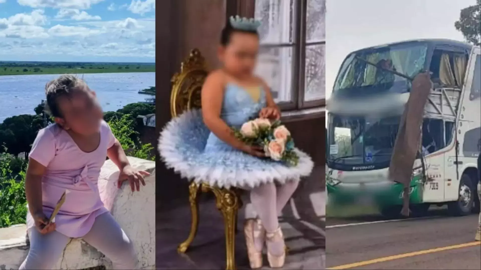 Lutando pela vida, menina de 6 anos que amputou a perna após acidente na BR-262 passa por traqueostomia