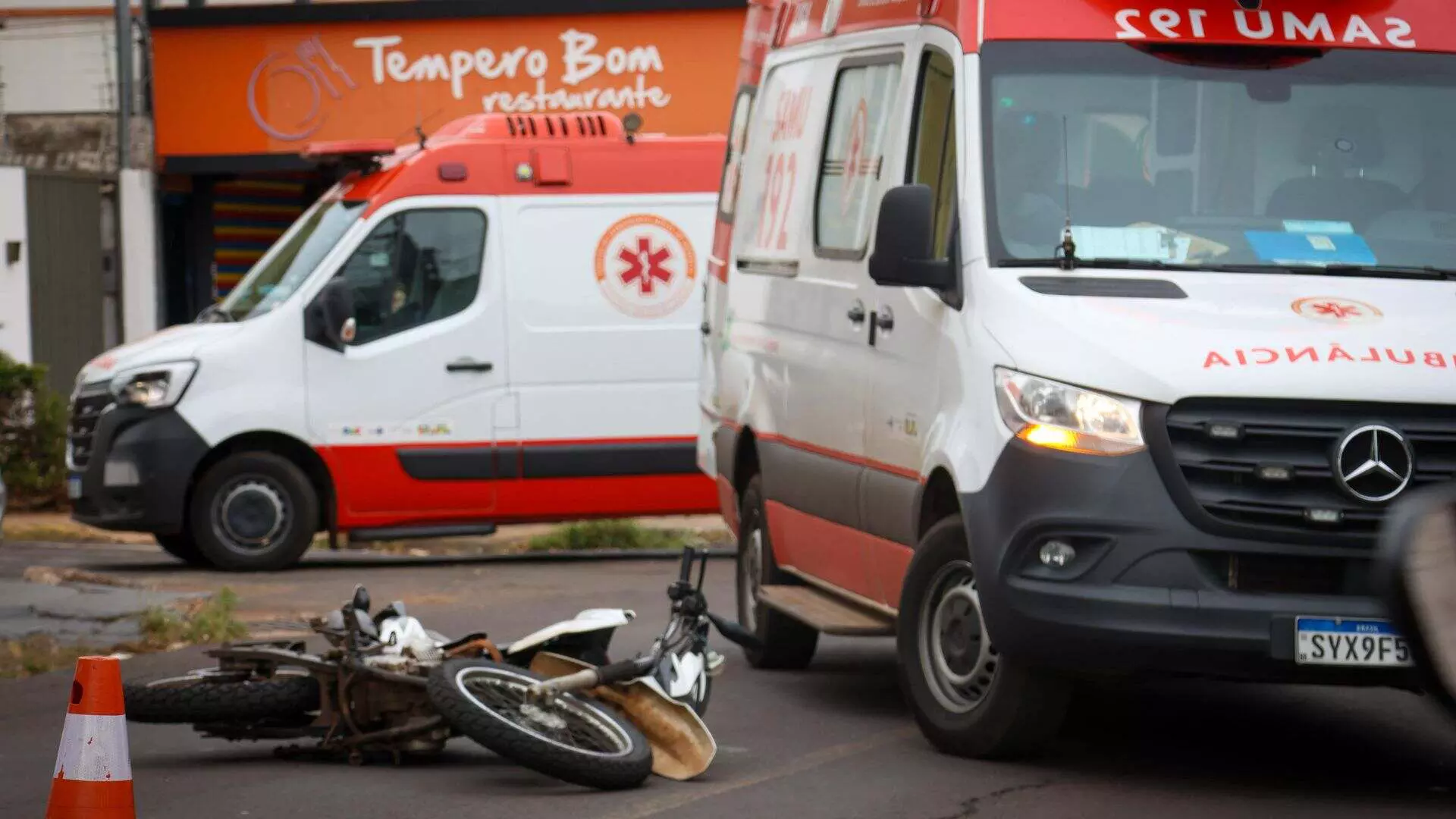 Criança atropelada na Bom Pastor sofreu traumatismo craniano em Campo Grande