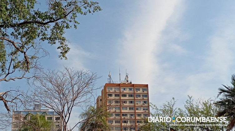 Quinta-feira de calor em Corumbá; máxima prevista é de 37ºC