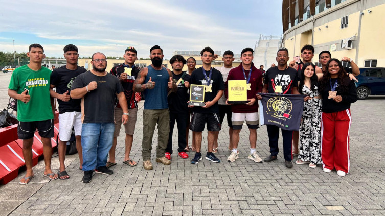 Atletas corumbaenses conquistam sete medalhas no Mundial de Jiu-Jítsu no Rio de Janeiro