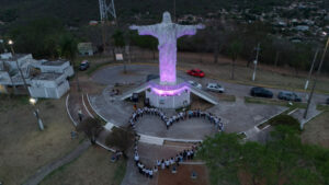 Ato no Cristo Rei do Pantanal marca ações de Corumbá pela Primeira Infância