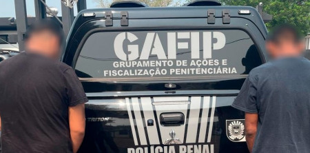 Polícia Penal cumpre mandados e prende dois homens