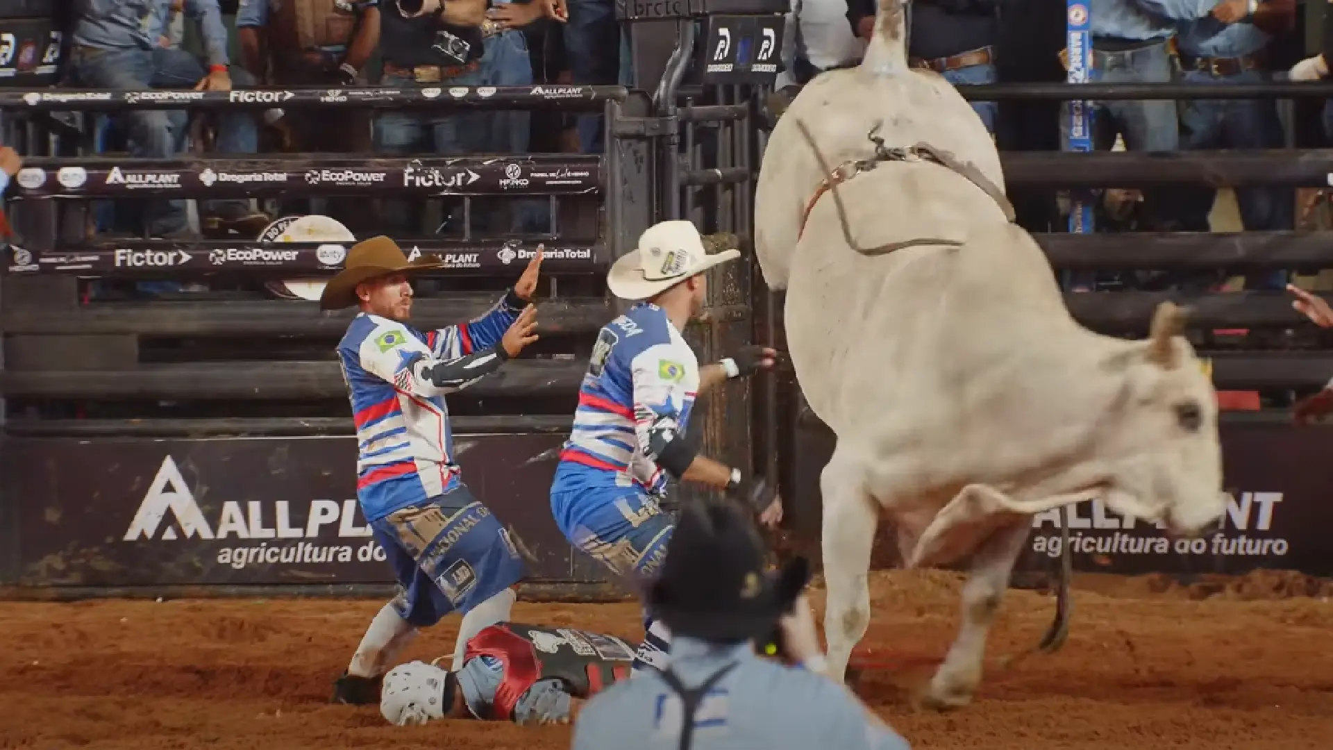 Peão de Sonora é pisoteado por touro de mais de 1 tonelada na 70ª edição do Rodeio de Barretos