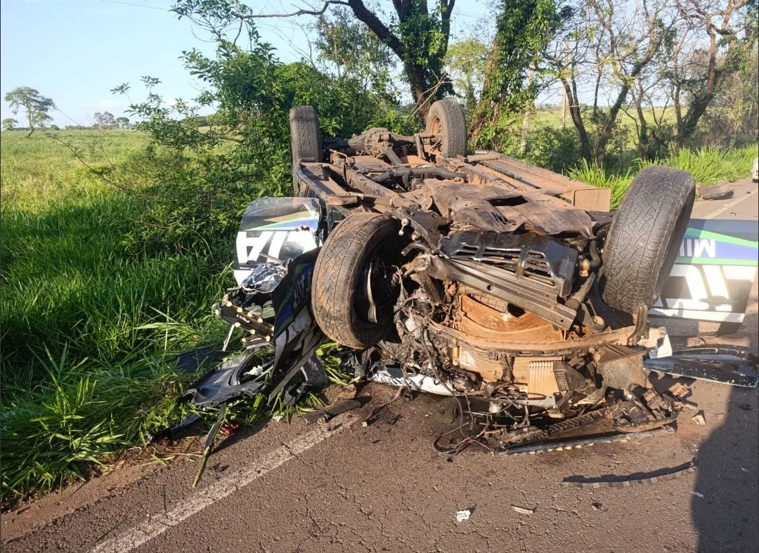 Identificado policial militar que morreu em acidente na MS 295 nesta quarta-feira