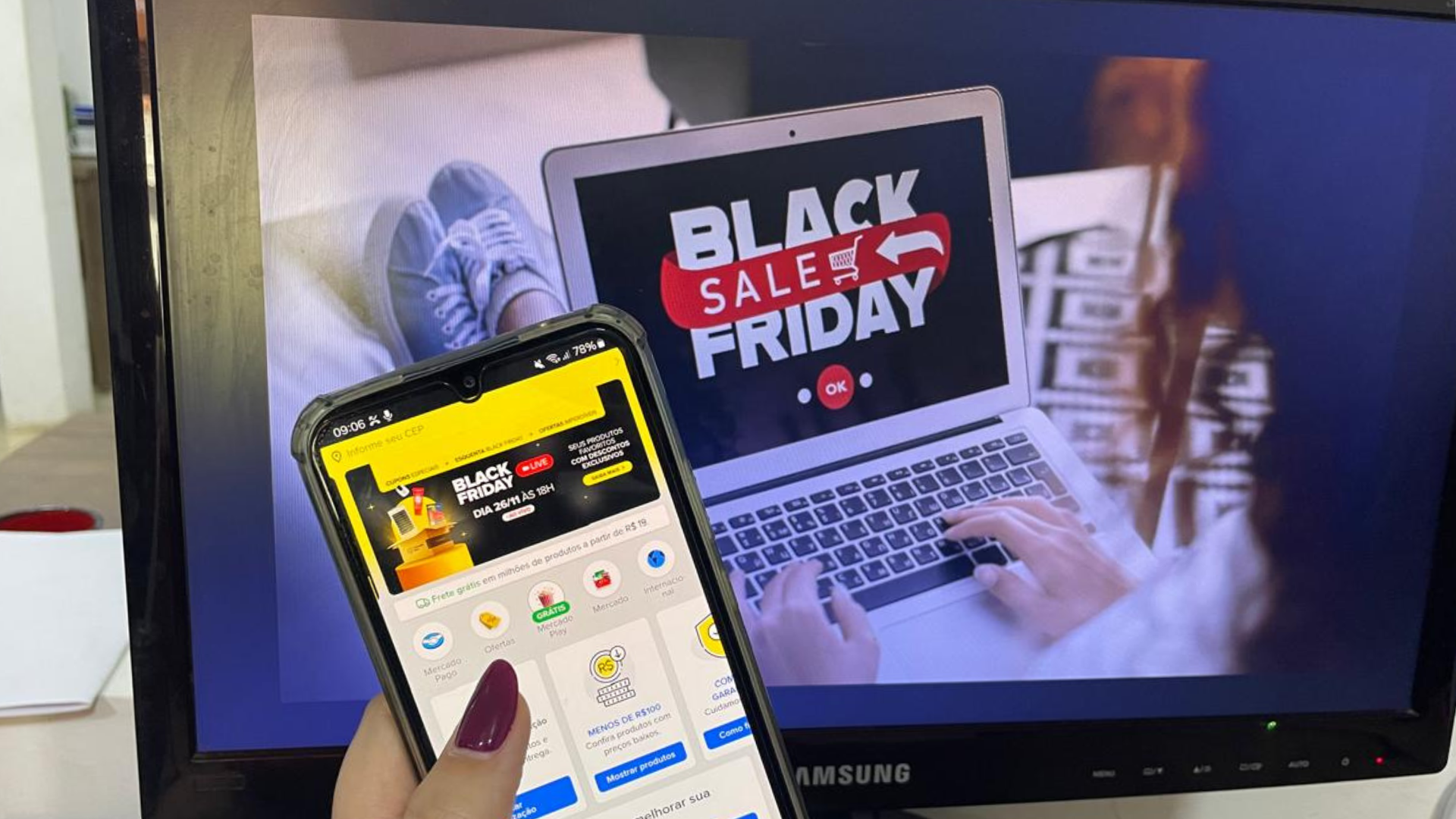 Volume de ofertas online cresce 400% durante Black Friday; veja melhores horários para compras