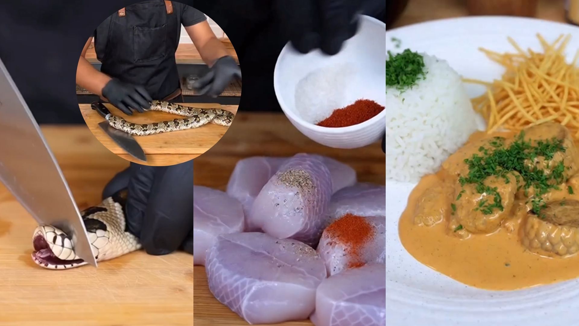 Comeria? Receita de estrogonofe de cobra viraliza e divide opiniões: ‘Tem gosto de…’