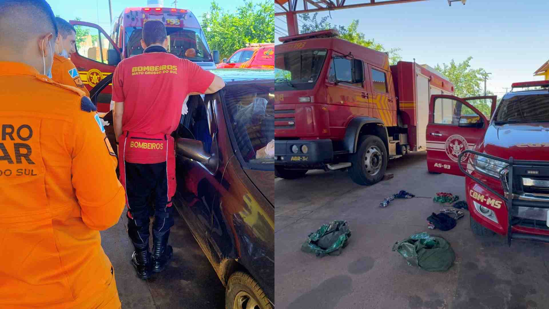 ‘Apressadinha’, bebê não espera chegar à maternidade e nasce no carro em Campo Grande