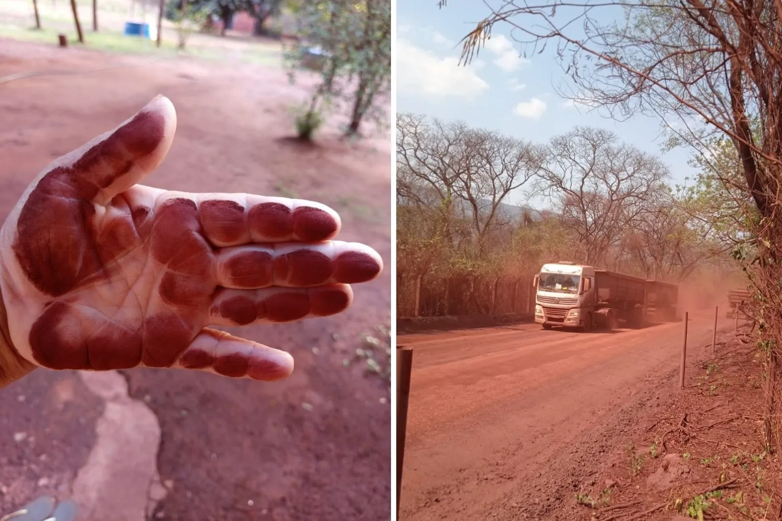 Moradores denunciam impactos da poeira de mineradoras em Corumbá e Ladário