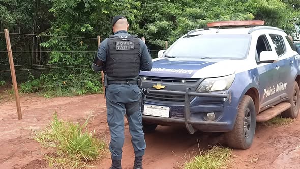Arma, munições e drogas foram apreendidas em ação que terminou com “Thiezin” morto em confronto com a Força Tática em Três Lagoas