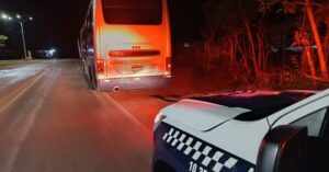 PM apreende haxixe com passageiro de ônibus que seguia para São Paulo