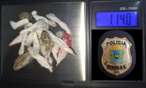 Interno é flagrado com 19 porções de maconha e dinheiro em cela no presídio de Corumbá