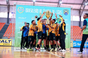 ALFE de Corumbá conquista título brasileiro de futsal Sub-15