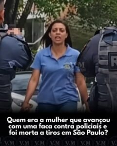 Mulher morta a tiros por policial após avançar com faca contra PMs é identificada em São Paulo