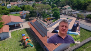 Ladário investe em energia solar em prédios públicos e cria estacionamentos cobertos para a frota municipal